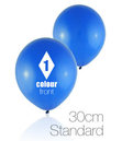 30cm Standard Custom Printed Balloon - 1 Ink Colour Front